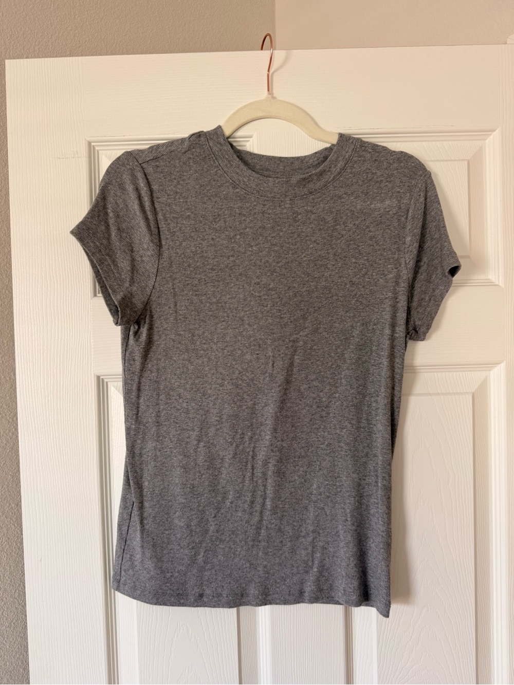 a new day Heather Gray Short Sleeve Crew Tee